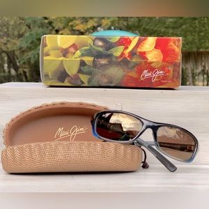 Maui Jim Kipahulu Polarized Wrap Sunglasses